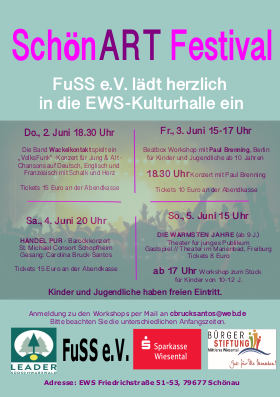 Plakat A1 SchönART Festival